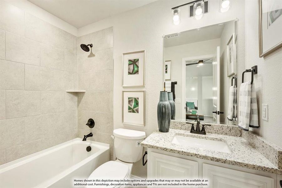 Furnished interior view inside a new home in Eagle Glen 50, Alvarado (Image 9).