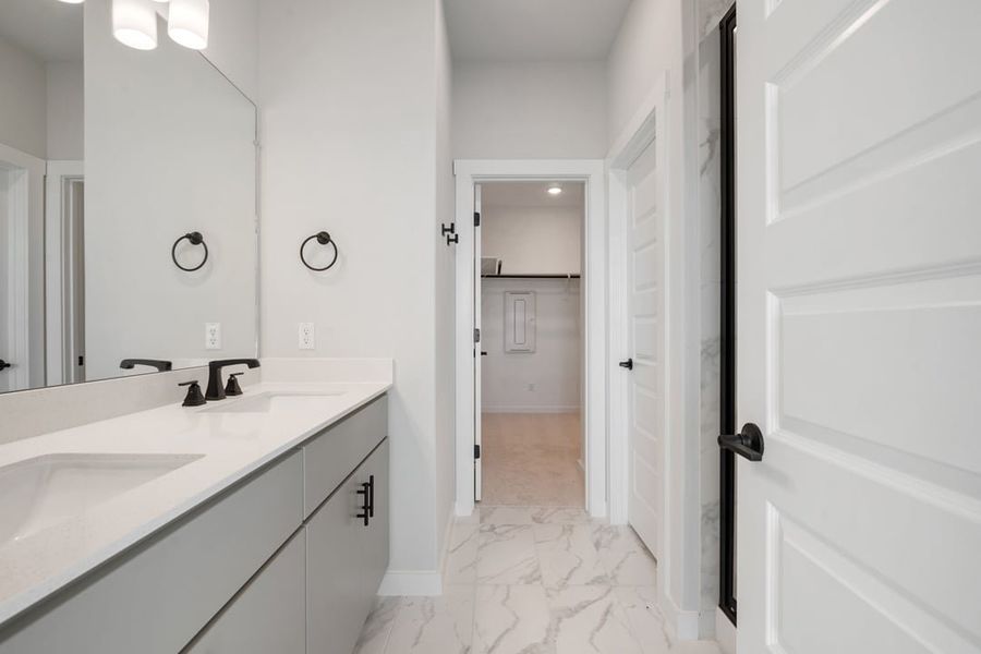 Furnished interior view inside a new home in Union Collection at Park Central, Georgetown (Image 15).