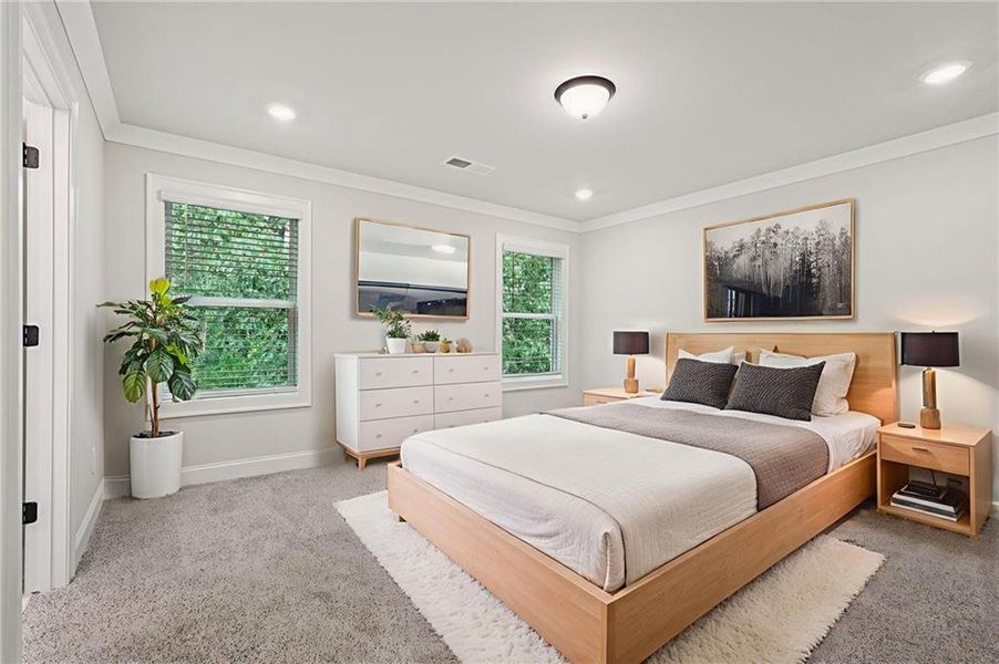 Furnished interior view inside a new home in Hemingway - Reserve Series, Cumming (Image 12).