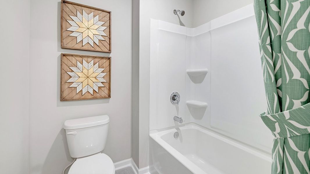 Representative furnished interior of a home built from the Hayden by D.R. Horton in Estates at Deer Hollow, Grovetown (Image 32).