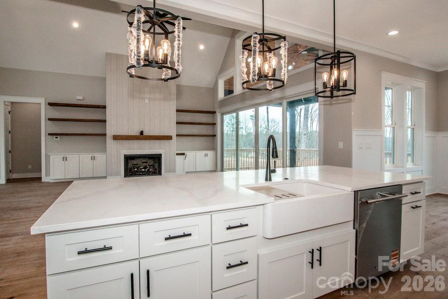 Furnished interior view inside a new home in , Lincolnton (Image 11).