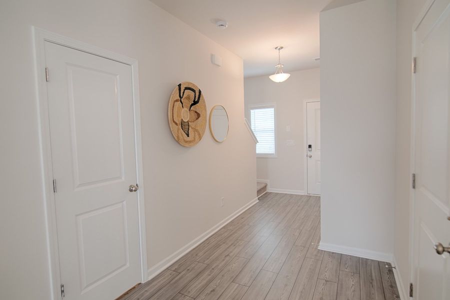 Representative unfurnished interior of a home built from the Cliffside by Hurricane Builders in Percival Village, Columbia (Image 19).