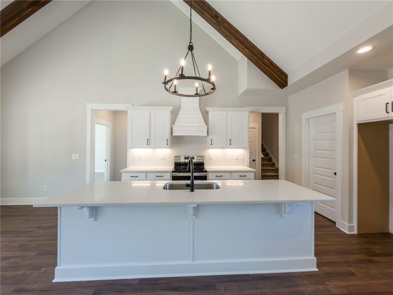 Furnished interior view inside a new home in , Social Circle (Image 9).