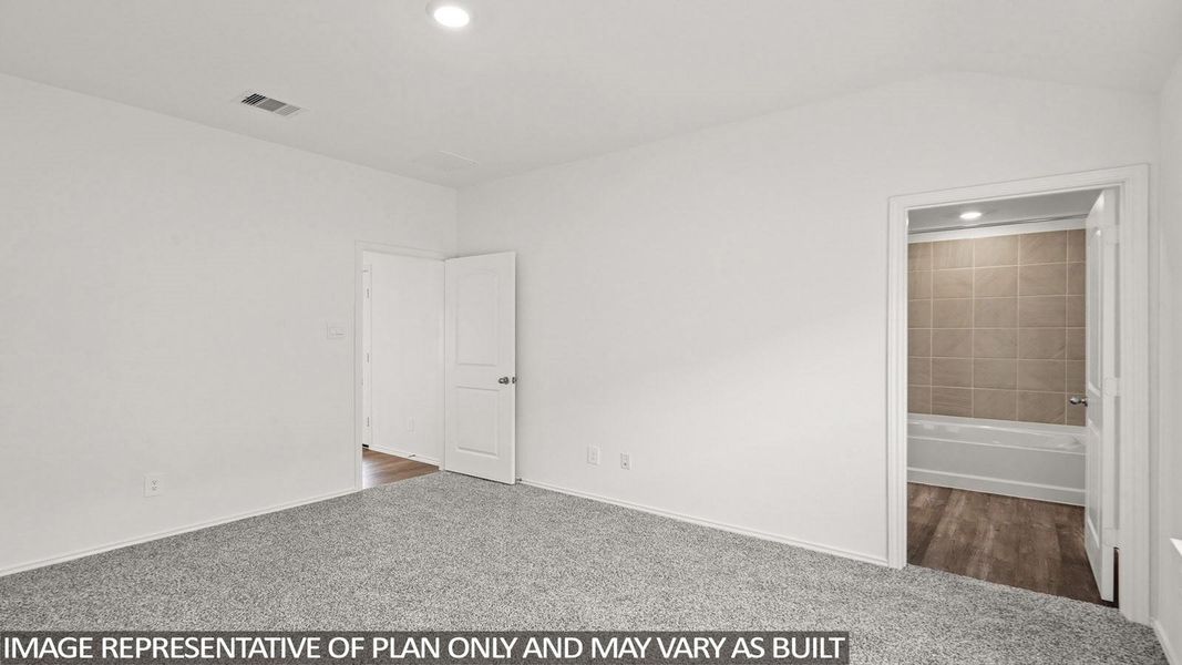 Spacious, unfurnished interior of a new home in , Crosby (Image 12).