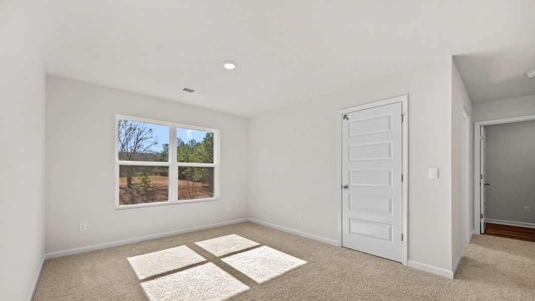 Representative unfurnished interior of a home built from the Hayden by D.R. Horton in Oakchase at Hampton, Hampton (Image 13).
