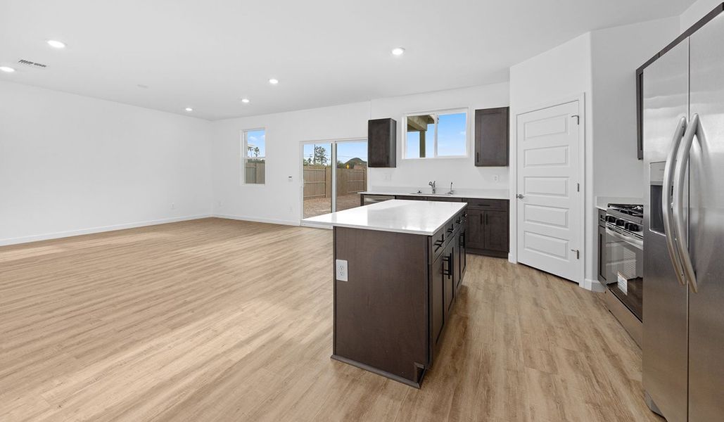Representative furnished interior of a home built from the Elm - C30E by D.R. Horton in Redford Estates, Tucson (Image 6).