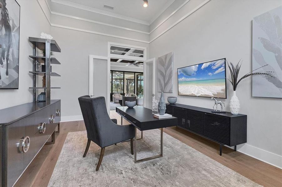 Furnished interior view inside a new home in , Parrish (Image 46). Furnished interior view inside a new home in , Parrish (Image 46).