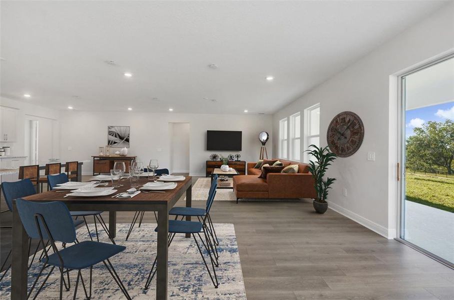 Furnished interior view inside a new home in Vintner Reserve, Clermont (Image 3).