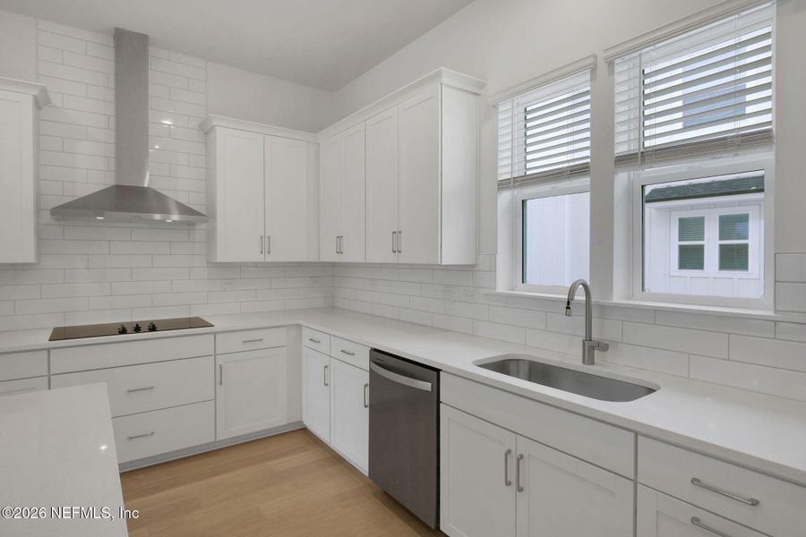 Furnished interior view inside a new home in North Beach Townhomes, Jacksonville Beach (Image 7).