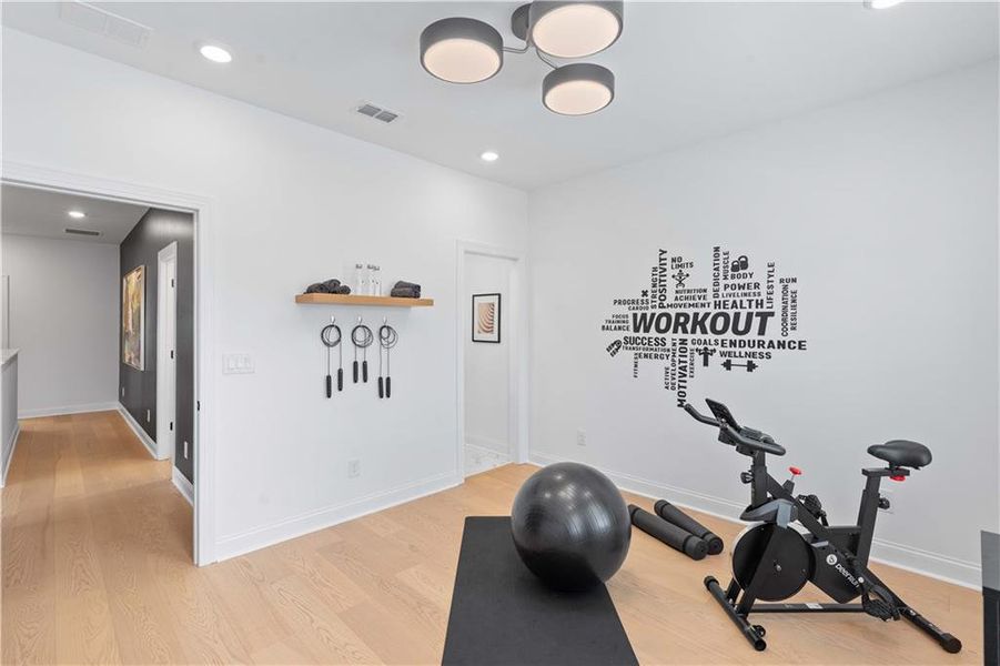 Furnished interior view inside a new home in Palisades, Cumming (Image 13).