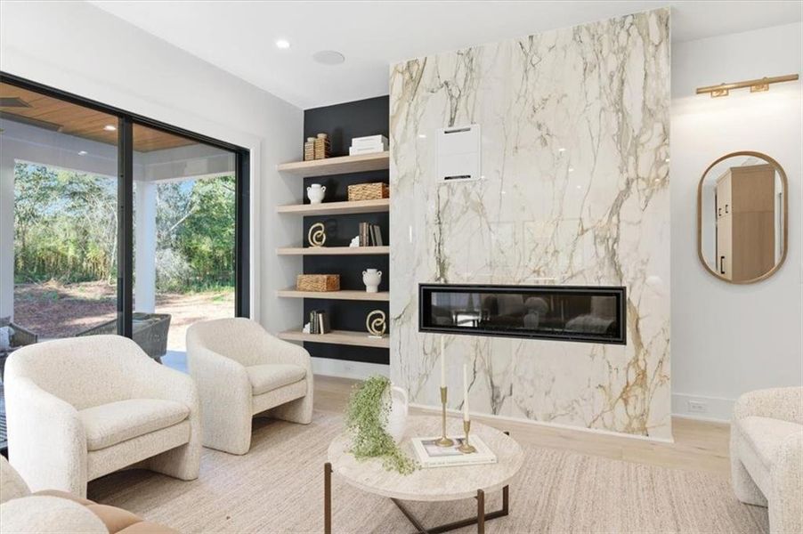 Furnished interior view inside a new home in Aster, Roswell (Image 14).