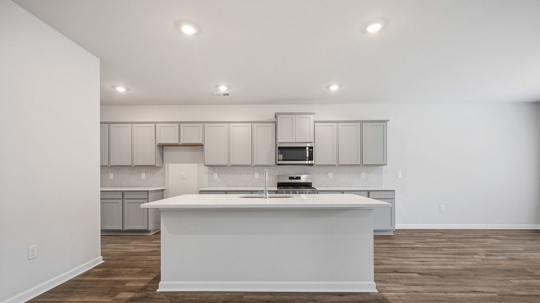 Furnished interior view inside a new home in Brooks Station, Dacula (Image 3).