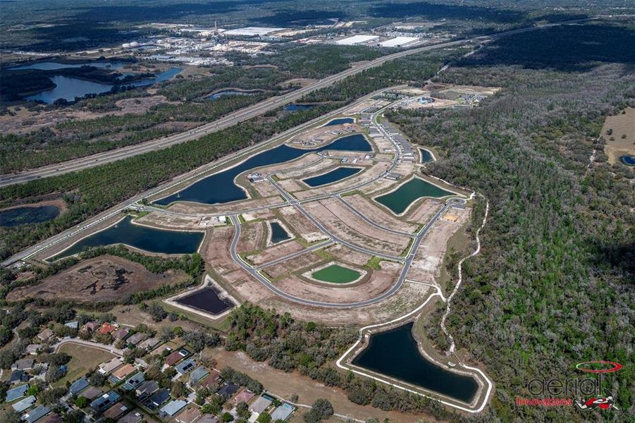 Site preparation for new homesites in Del Webb River Reserve, Spring Hill (Image 16).