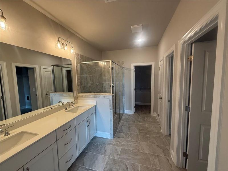 Furnished interior view inside a new home in , Canton (Image 8).