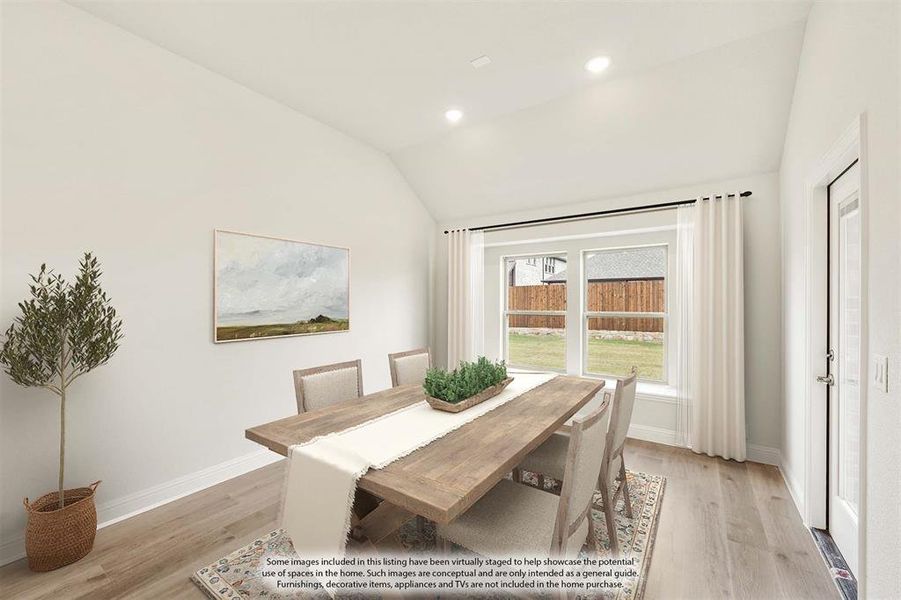 Furnished interior view inside a new home in Addison Hills, Cedar Hill (Image 19).