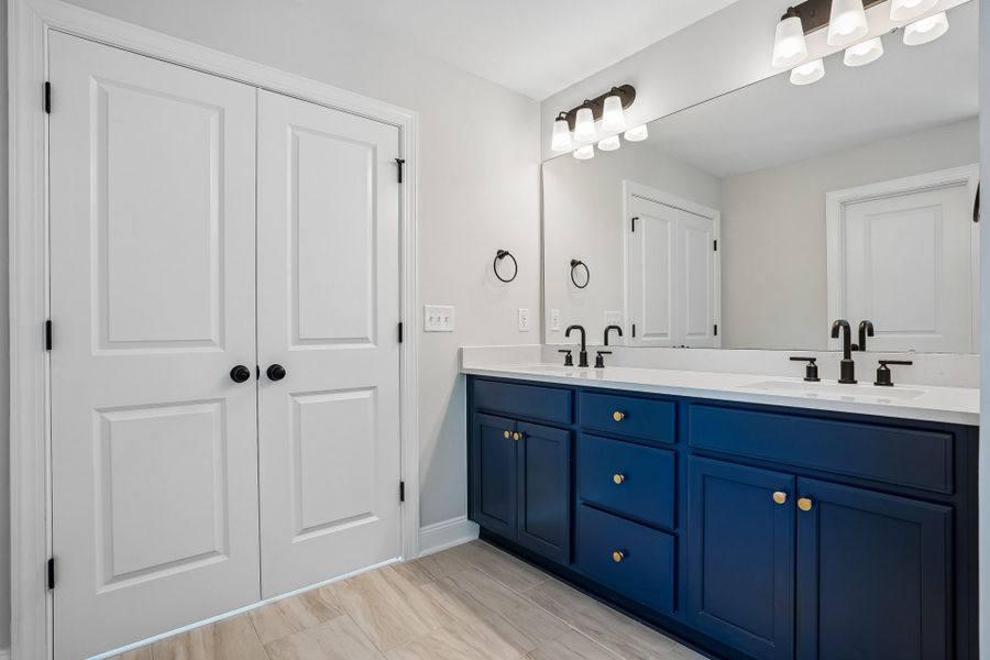 Representative furnished interior of a home built from the Fontana by Caruso Homes in Blue Run, Raleigh (Image 14).