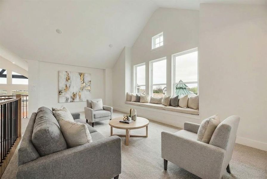 Furnished interior view inside a new home in Grand Estates of Anna, Anna (Image 12).