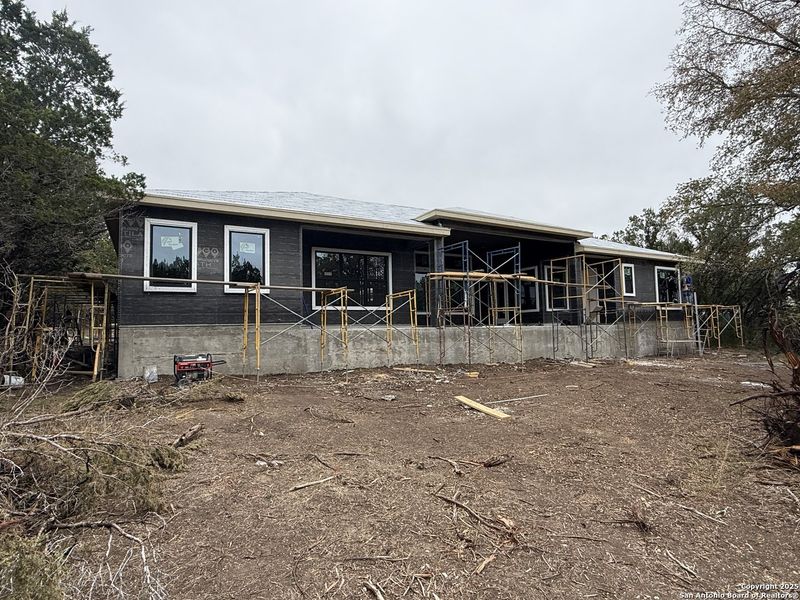 In-progress construction of a new home in , Spring Branch, TX (Image 8). In-progress construction of a new home in , Spring Branch, TX (Image 8).