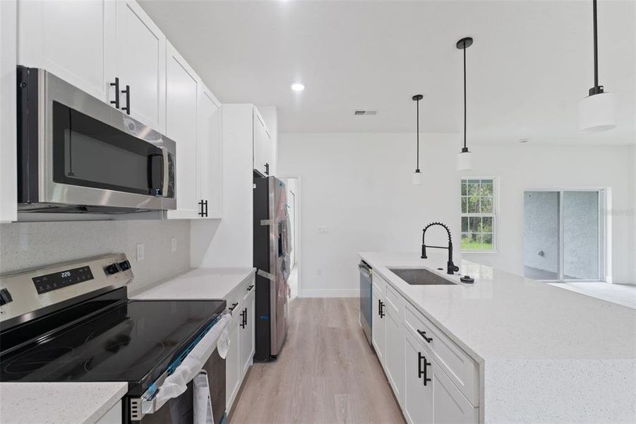 Furnished interior view inside a new home in , Ocala (Image 11).