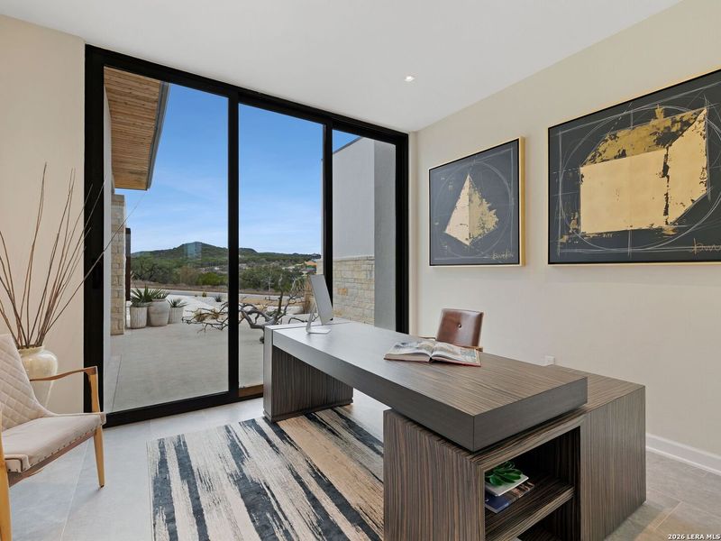 Furnished interior view inside a new home in , San Antonio (Image 36).