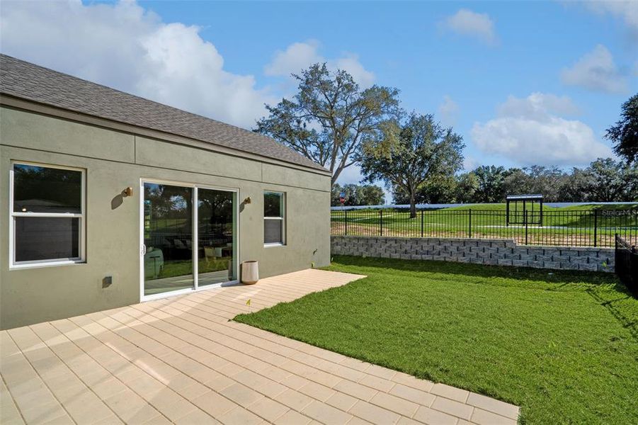 Exterior details and patio area of a home in , Lady Lake (Image 31). Exterior details and patio area of a home in , Lady Lake (Image 31).