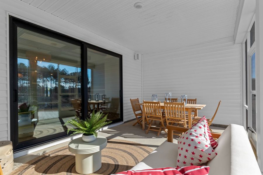 Representative furnished interior of a home built from the The Surfrider by Chesapeake Homes in Coastal Club of the Carolinas, Calabash (Image 26).