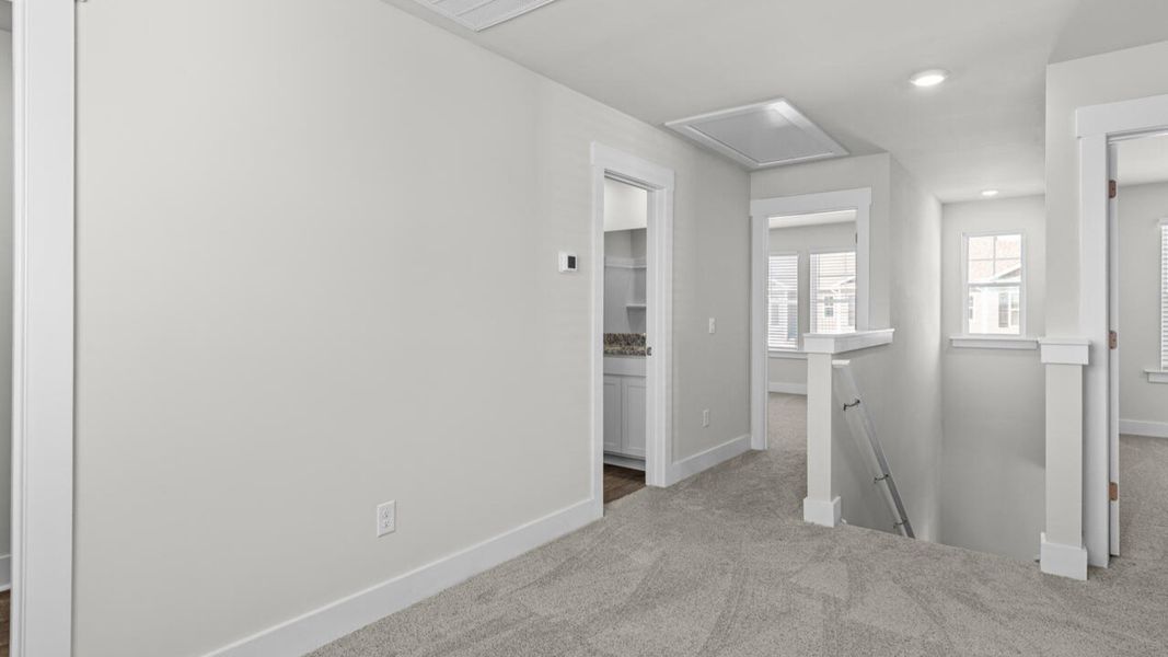 Spacious, unfurnished interior of a new home in Waterside Townhomes, Surf City (Image 25).