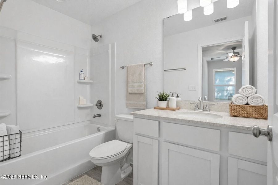 Furnished interior view inside a new home in , Jacksonville (Image 18).