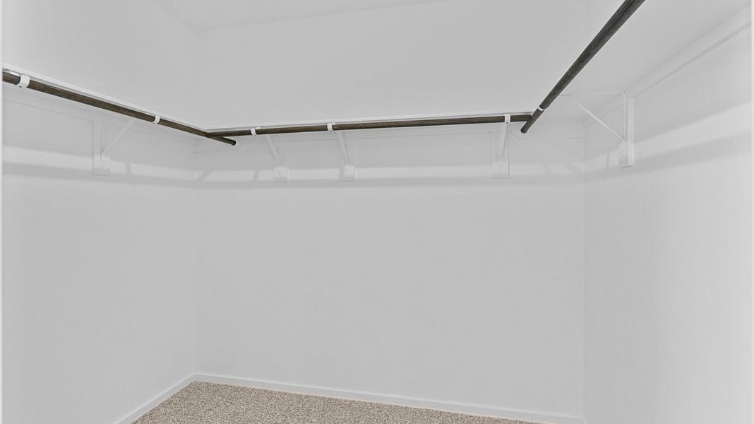 Spacious, unfurnished interior of a new home in Westland Ranch 50' Homesites, League City (Image 16).