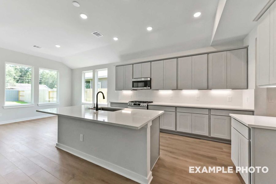 Representative furnished interior of a home built from the The Sequoia by Davidson Homes LLC in Sundance Cove, Crosby (Image 10).