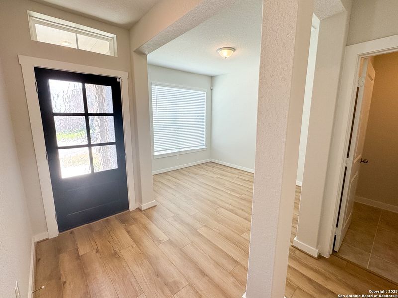 Spacious, unfurnished interior of a new home in Ladera - High Point 45', San Antonio (Image 11). Spacious, unfurnished interior of a new home in Ladera - High Point 45', San Antonio (Image 11).