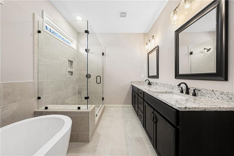 Furnished interior view inside a new home in , Jefferson (Image 10).