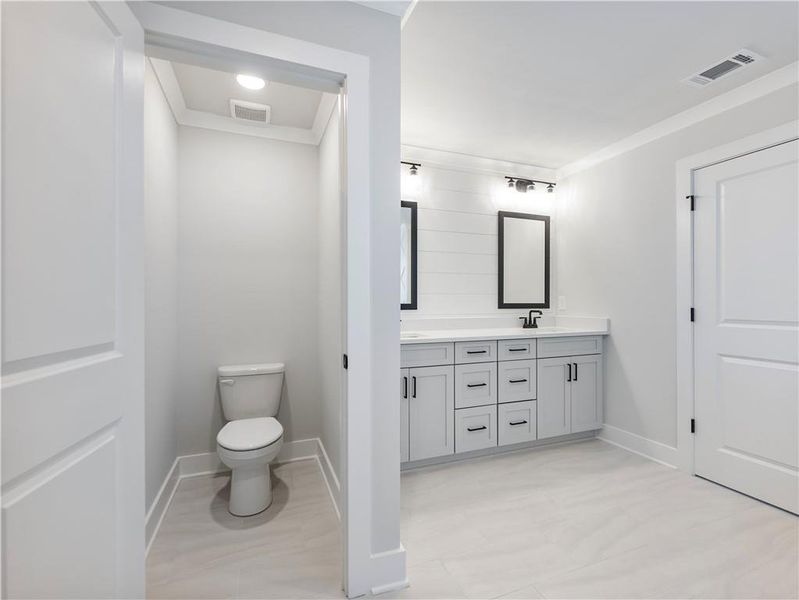 Furnished interior view inside a new home in , Lawrenceville (Image 9).