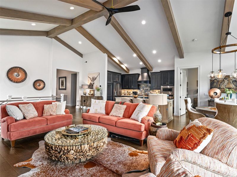 Furnished interior view inside a new home in , Maggie Valley (Image 18). Furnished interior view inside a new home in , Maggie Valley (Image 18).