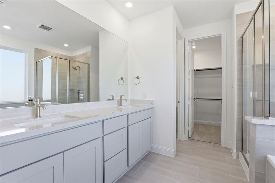 Furnished interior view inside a new home in The Ranch at Uptown Celina 40s, Celina (Image 10). Furnished interior view inside a new home in The Ranch at Uptown Celina 40s, Celina (Image 10).