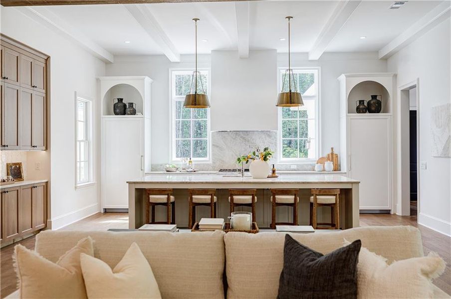 Furnished interior view inside a new home in , Canton (Image 8).