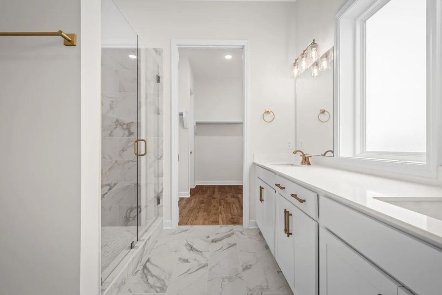 The Damien C Primary Suite Bathroom