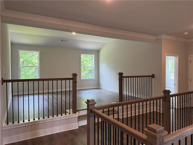 Spacious, unfurnished interior of a new home in Rosewood Lake Estates, Hoschton (Image 17). Spacious, unfurnished interior of a new home in Rosewood Lake Estates, Hoschton (Image 17).