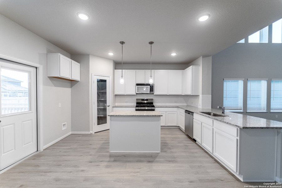 Furnished interior view inside a new home in Hennersby Hollow, San Antonio (Image 8). Furnished interior view inside a new home in Hennersby Hollow, San Antonio (Image 8).