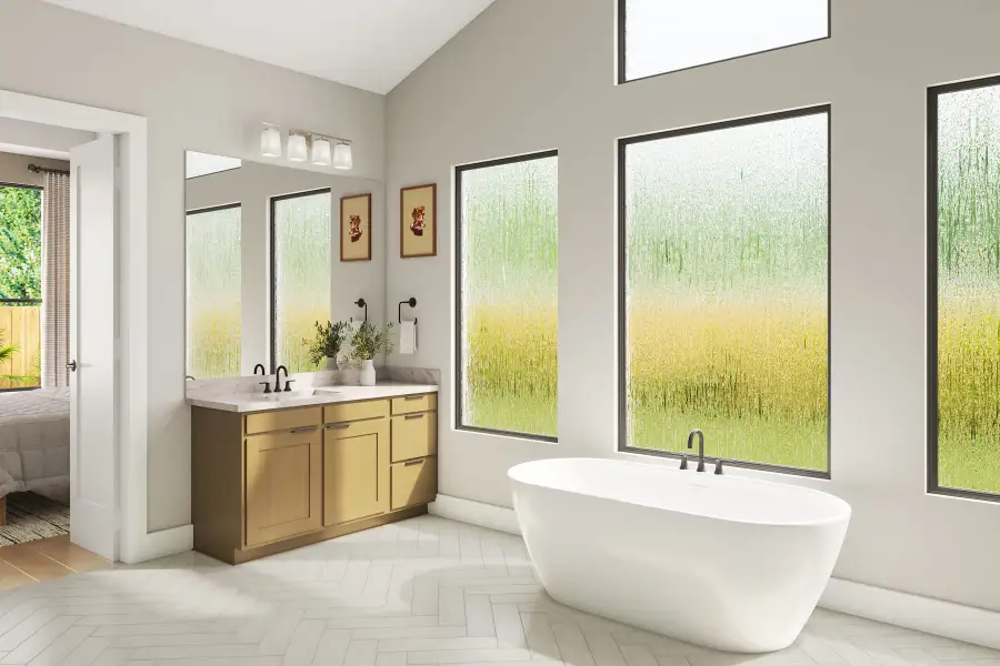 Representative furnished interior of a home built from the Lisbon by Tri Pointe Homes in Legacy Grove, Montgomery (Image 14).