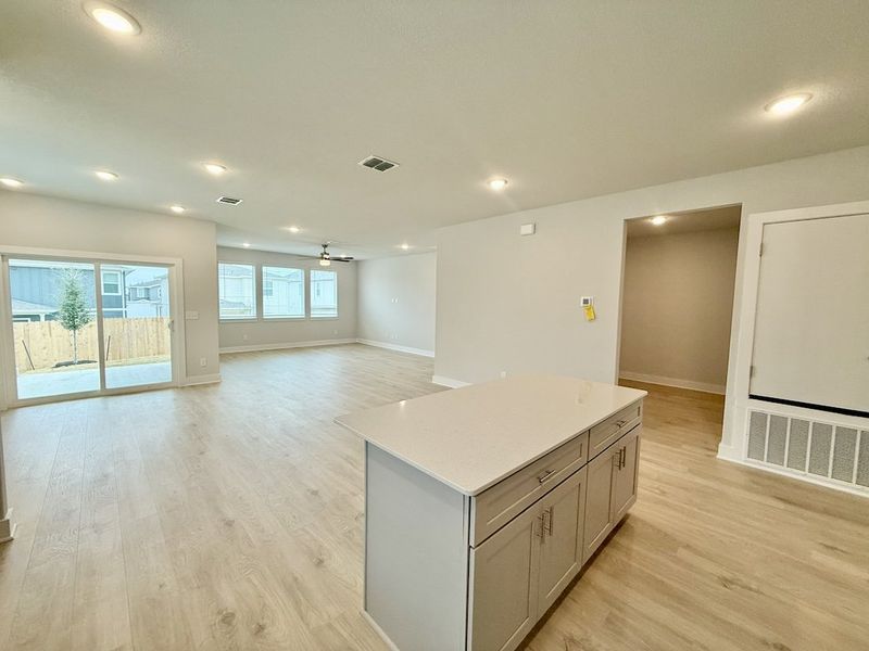 Furnished interior view inside a new home in Porter Country, Kyle (Image 9). Furnished interior view inside a new home in Porter Country, Kyle (Image 9).