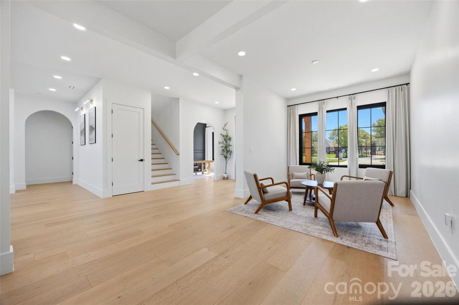 Furnished interior view inside a new home in , Monroe (Image 17).