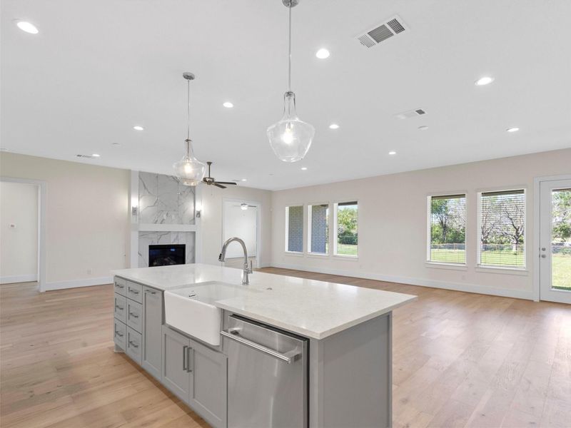 Furnished interior view inside a new home in , Smithville (Image 8).