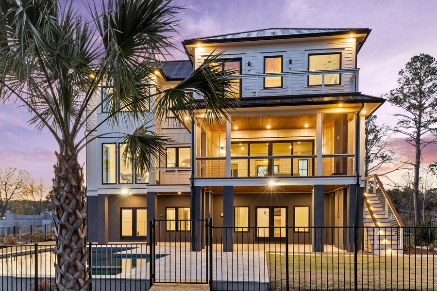 Front exterior of a new home in , Charleston, SC, highlighting curb appeal (Image 32).