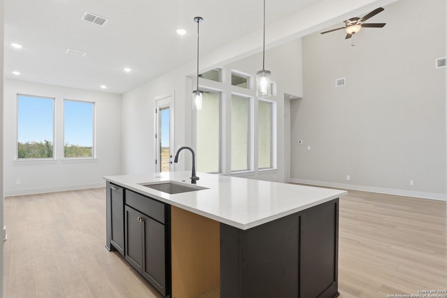 Furnished interior view inside a new home in Haby Hill 50s, San Antonio (Image 11).