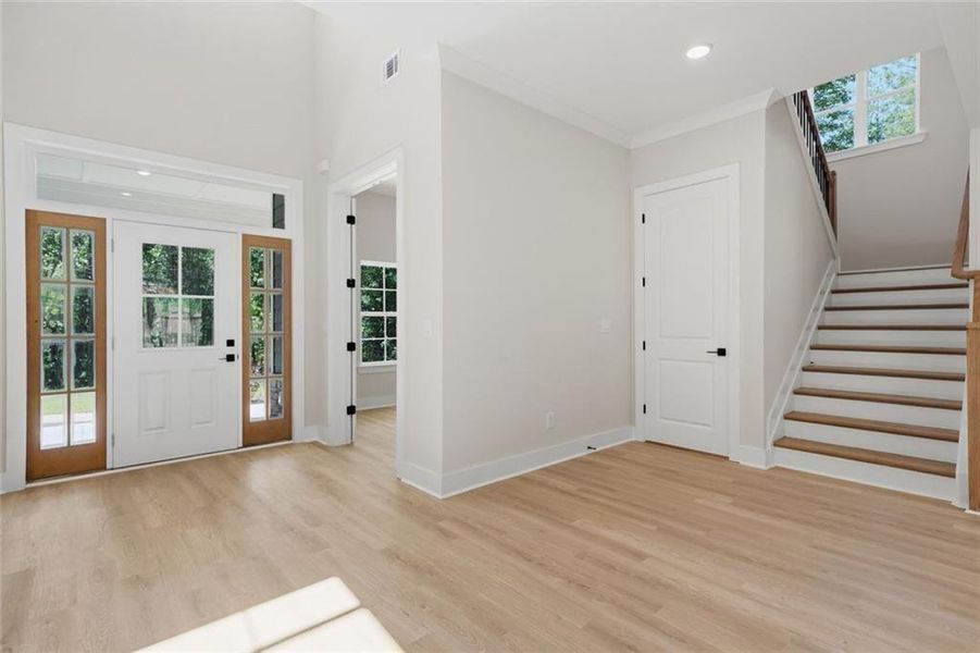 Spacious, unfurnished interior of a new home in , White (Image 28).