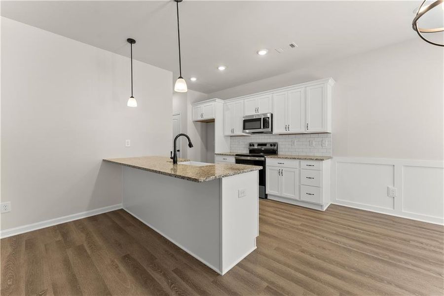 Furnished interior view inside a new home in , Lula (Image 5).