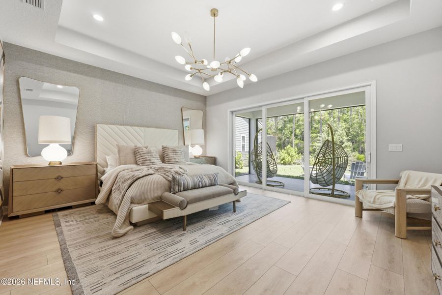 Furnished interior view inside a new home in , Ponte Vedra (Image 10).