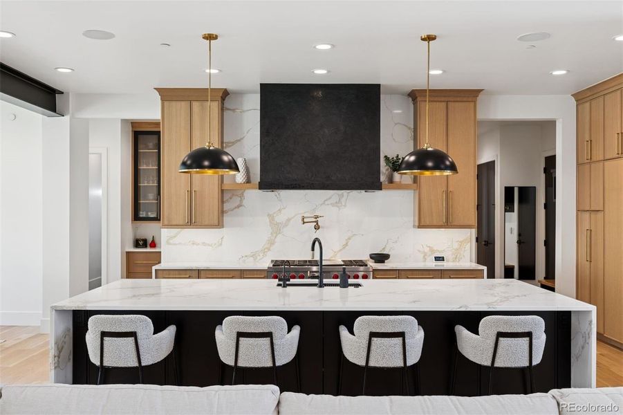 Furnished interior view inside a new home in , Littleton (Image 29).