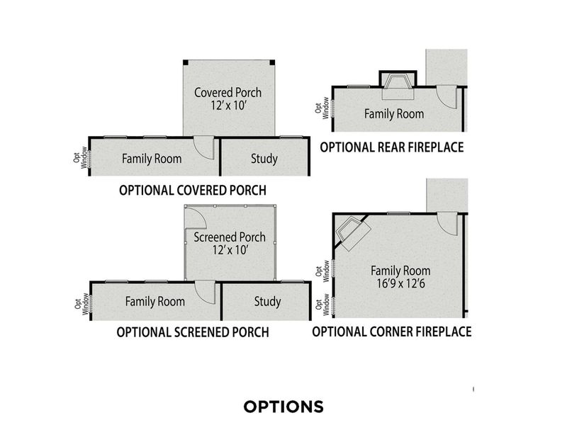 2D floor plan layout for the The Adalynn A by Davidson Homes LLC in Wellers Knoll, Lillington, NC (Image 5).